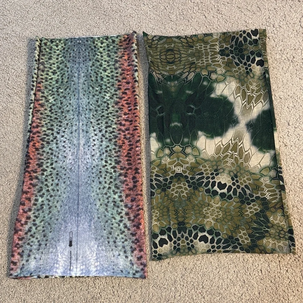 Buff Coolmax Rainbow Trout Headgear
